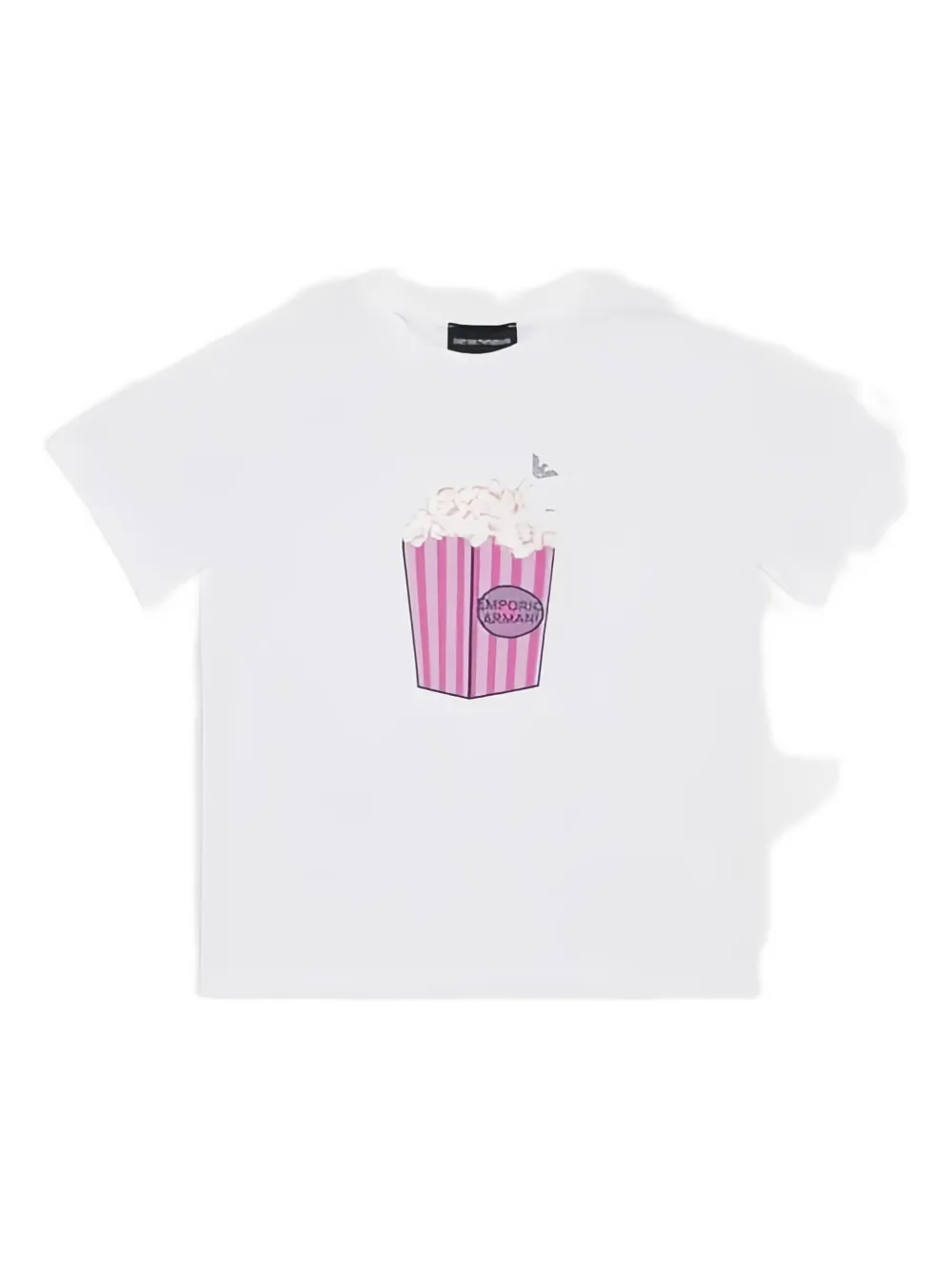 Футболка с круглым вырезом Emporio Armani Kids, белый
Футболка с круглым вырезом Emporio Armani Kids, белый