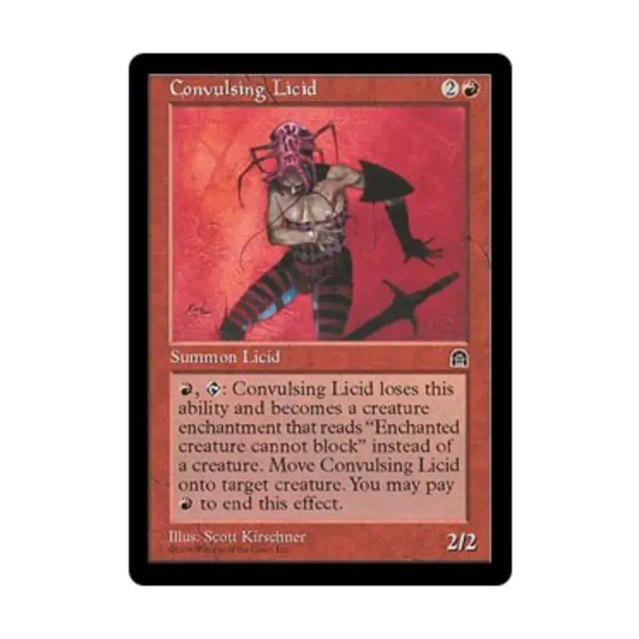 CCG Судорожная жидкость (C), MTG - Stronghold
CCG Судорожная жидкость (C), MTG - Stronghold