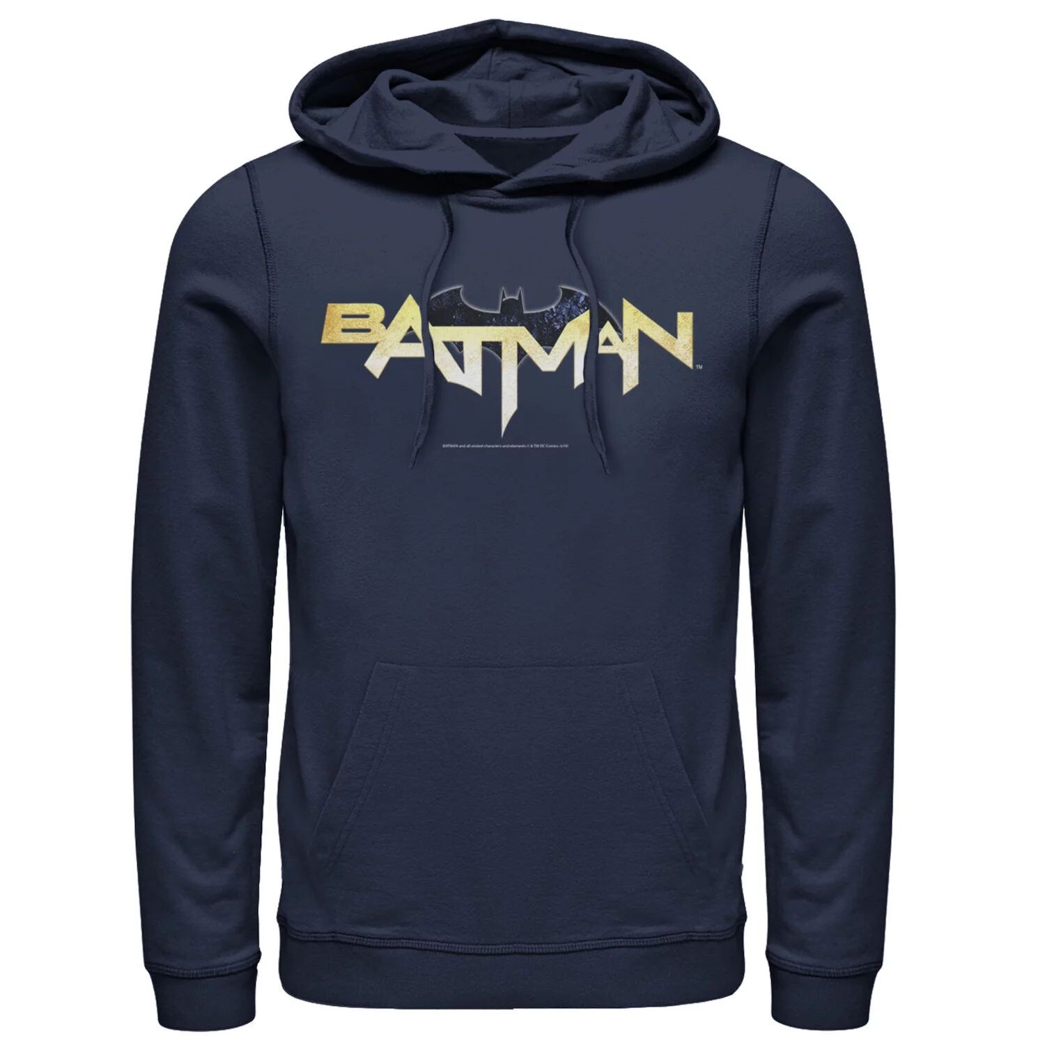 Мужская толстовка с логотипом Batman Modern на груди DC Comics, синий
Мужская толстовка с логотипом Batman Modern на груди DC Comics, синий