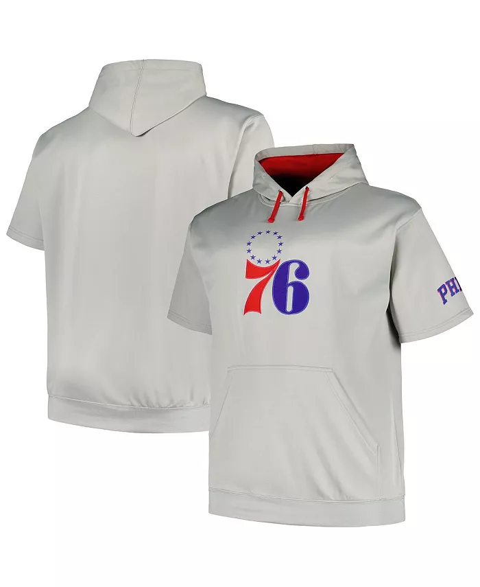 Мужская большая и высокая толстовка с логотипом Philadelphia 76ers, серебристая Fanatics
Мужская большая и высокая толстовка с логотипом Philadelphia 76ers, серебристая Fanatics