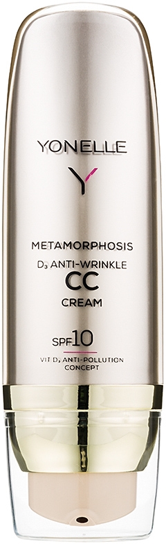 Cc-Крем Metamorphosis против морщин SPF 10 Yonelle, atspalvis 1 light neutral 50 мл
Cc-Крем Metamorphosis против морщин SPF 10 Yonelle, atspalvis 1 light neutral 50 мл