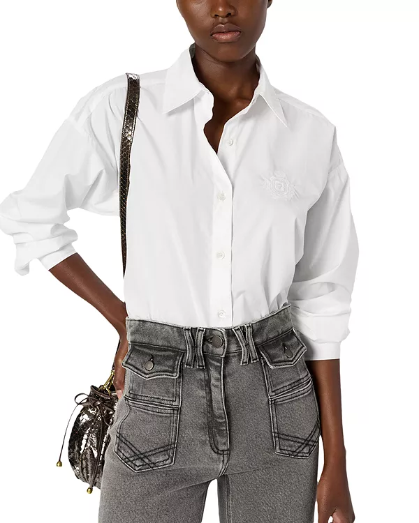 Вышитая блузка Alix Gerard Darel, белый
Вышитая блузка Alix Gerard Darel, белый