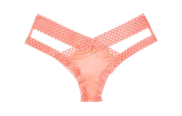 Женские трусы Victoria's Secret, цвет 1 strip (peach powder)
Женские трусы Victoria's Secret, цвет 1 strip (peach powder)
