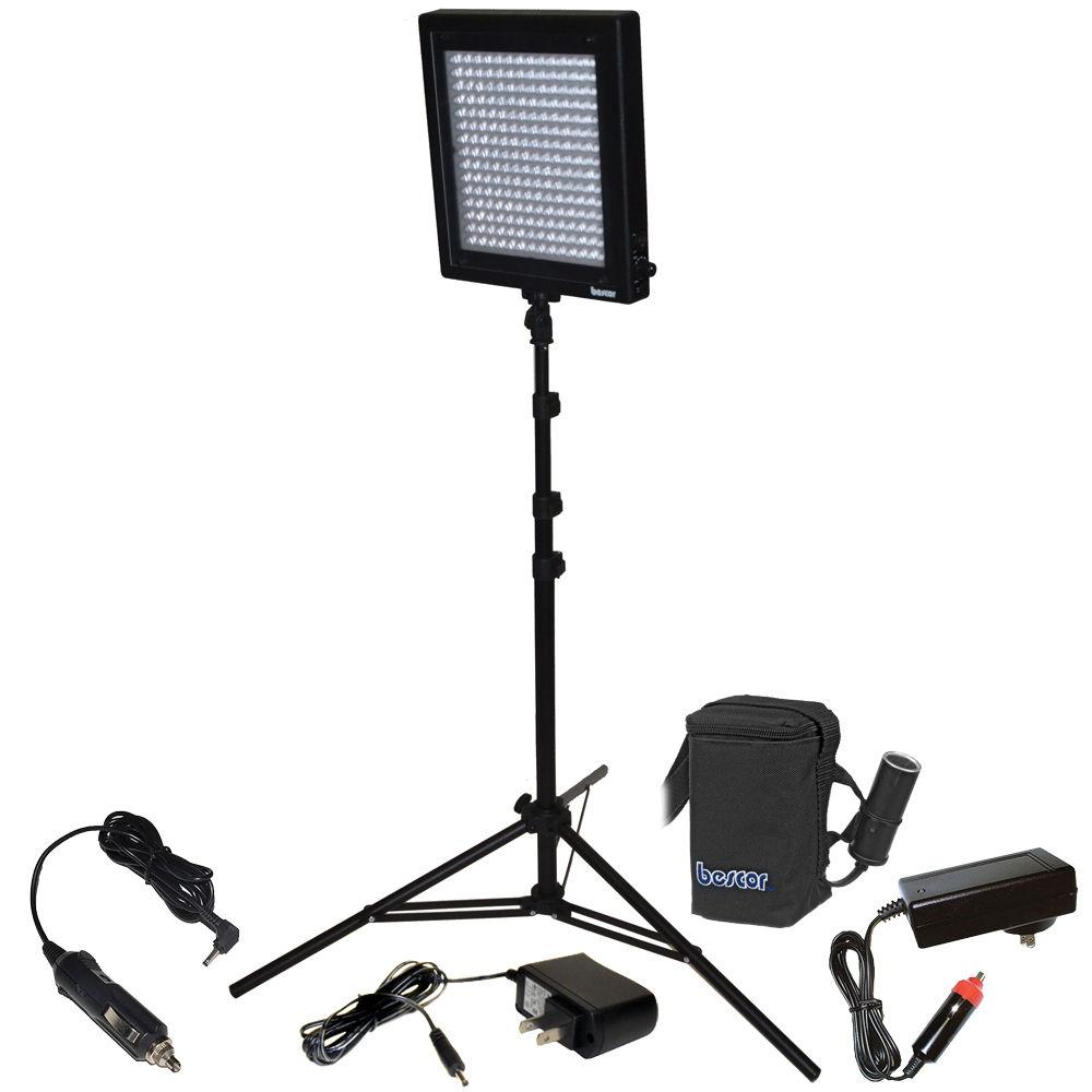 Комплект Bescor LED-200S 1 светильник с аккумулятором и зарядным устройством
Комплект Bescor LED-200S 1 светильник с аккумулятором и зарядным устройством