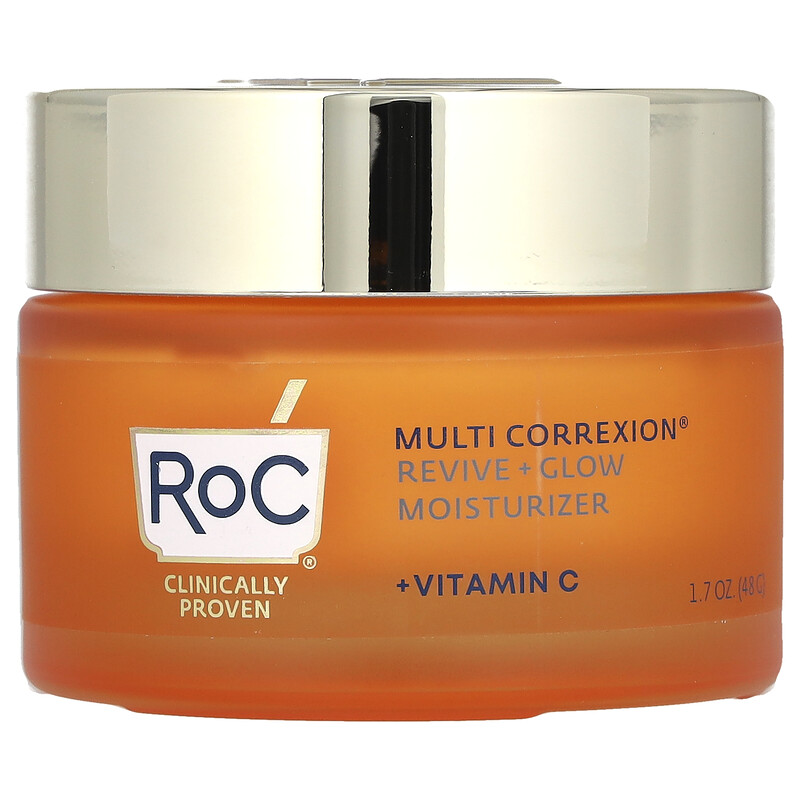 RoC, Multi Correxion, восстановление и сияние, увлажнение и витамин C, 48 г (1,7 унции)
RoC, Multi Correxion, восстановление и сияние, увлажнение и витамин C, 48 г (1,7 унции)