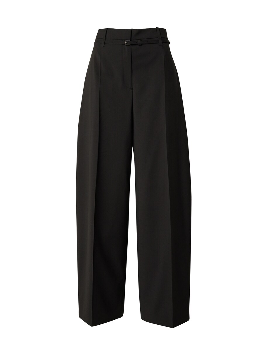 Широкие плиссированные брюки BOSS Tilda8, черный
Широкие плиссированные брюки BOSS Tilda8, черный