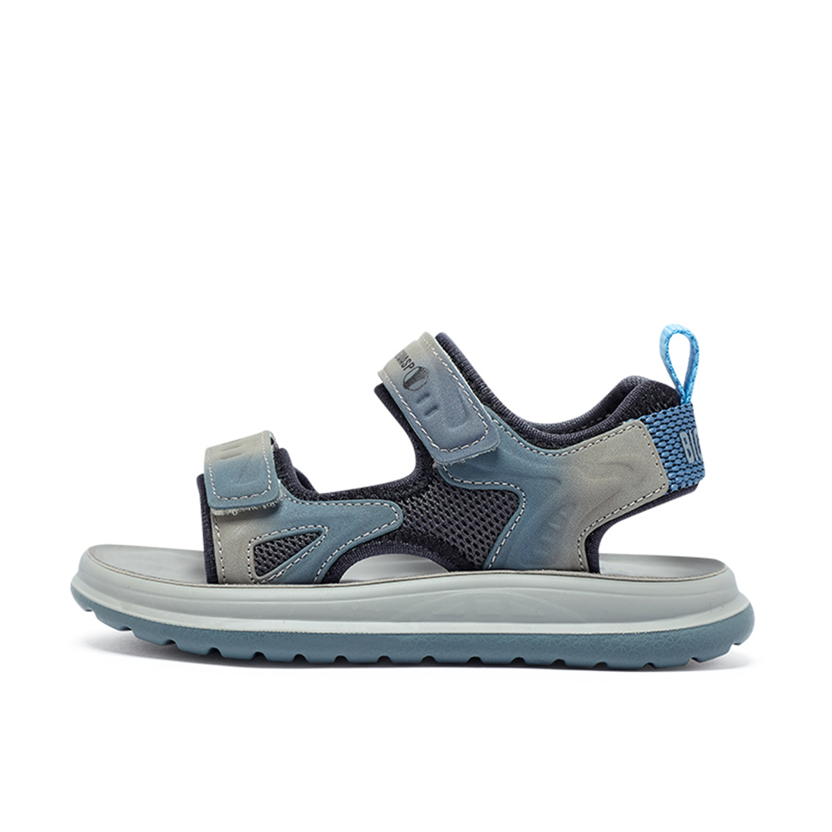 Детские сандалии из нескользящей, упругой, дышащей и влагоотводящей ткани BIG WASP, серый/синий
Детские сандалии из нескользящей, упругой, дышащей и влагоотводящей ткани BIG WASP, серый/синий