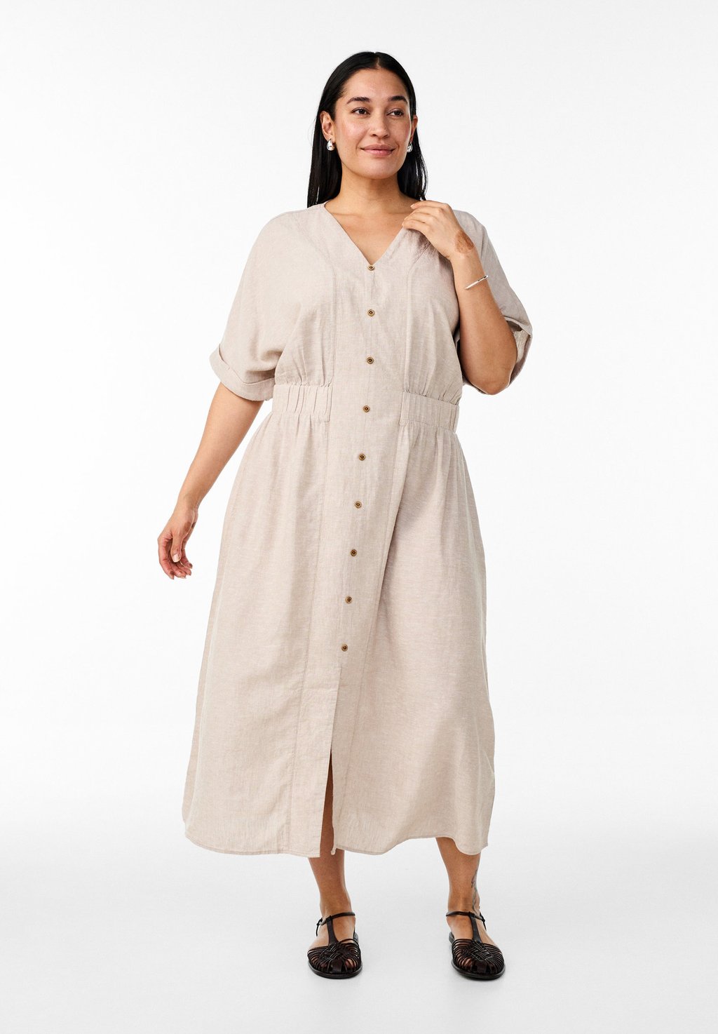 Повседневное платье MIDI Zizzi, песочный
Повседневное платье MIDI Zizzi, песочный