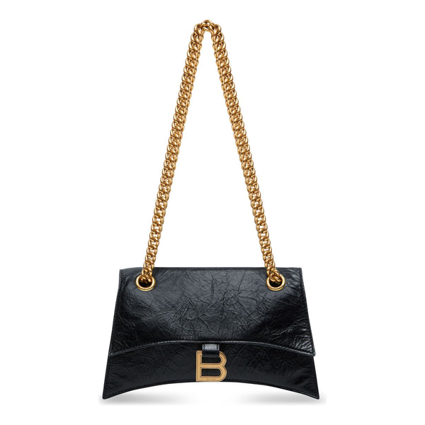 Сумка crush small chain bag 'black' Balenciaga, черный
Сумка crush small chain bag 'black' Balenciaga, черный