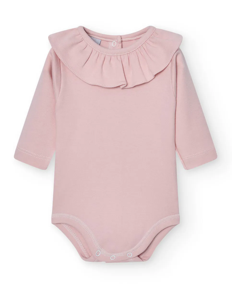 Набор из 2 детских боди с оборками на шее и длинными рукавами BABIDÚ, цвет Rosa
Набор из 2 детских боди с оборками на шее и длинными рукавами BABIDÚ, цвет Rosa