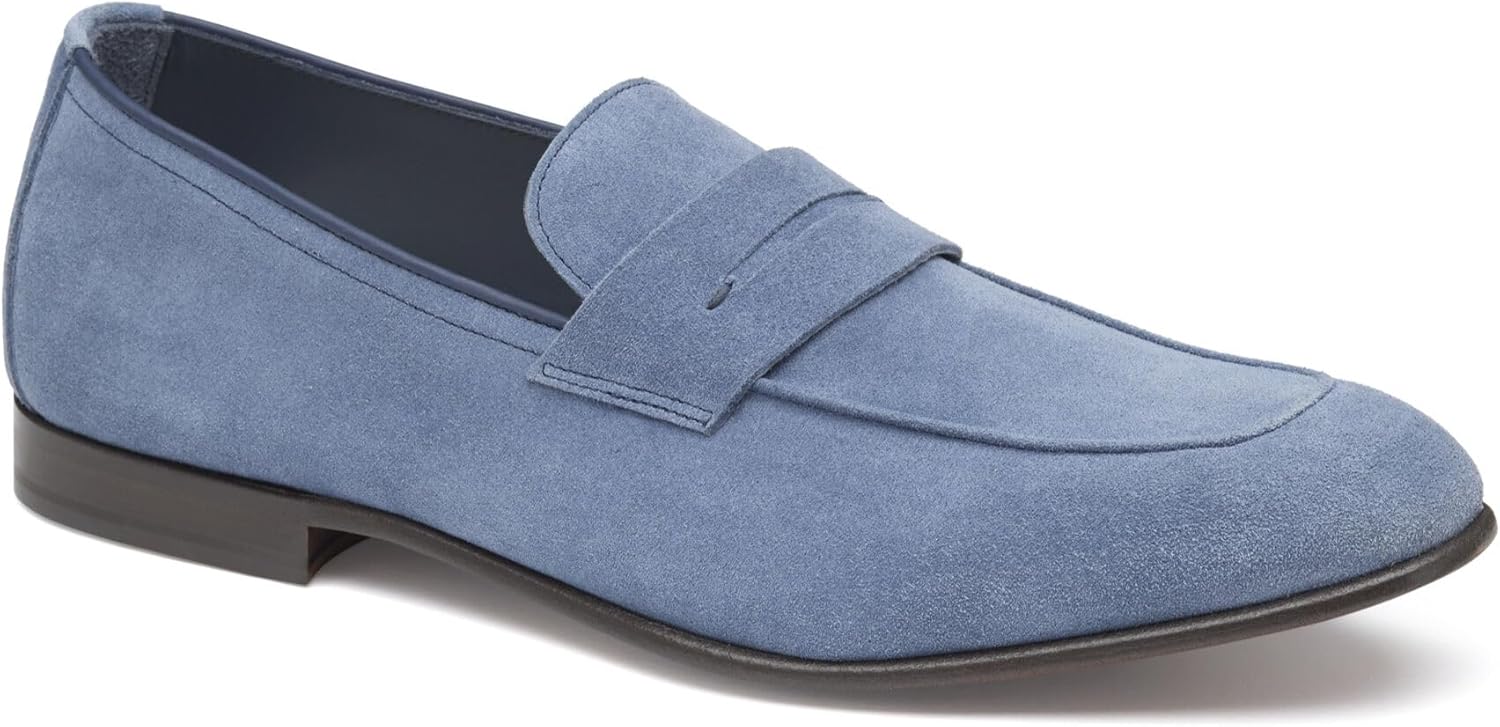 Туфли-лоферы Johnston Murphy Taylor Penny для повседневной и деловой носки с отделкой слип-он Johnston & Murphy, Denim Italian Suede
Туфли-лоферы Johnston Murphy Taylor Penny для повседневной и деловой носки с отделкой слип-он Johnston & Murphy, Denim Italian Suede