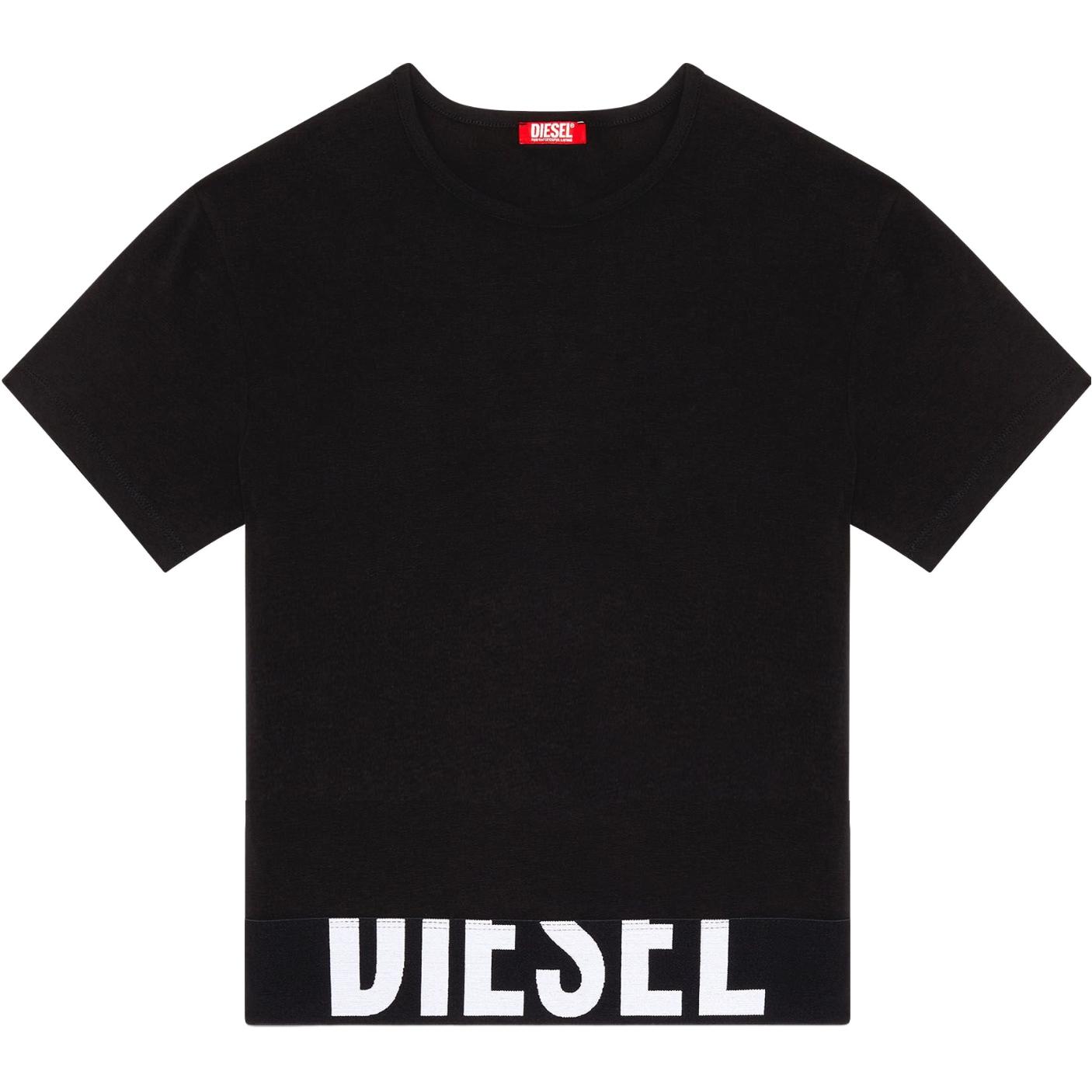 Футболка из хлопка с логотипом DIESEL, черный
Футболка из хлопка с логотипом DIESEL, черный