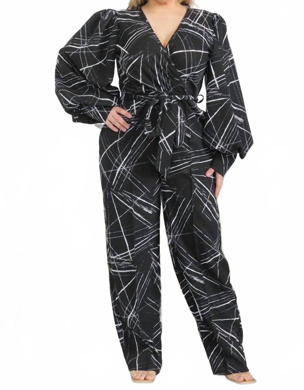 Черный комбинезон с длинными рукавами-пузырями Karen T Design
Черный комбинезон с длинными рукавами-пузырями Karen T Design