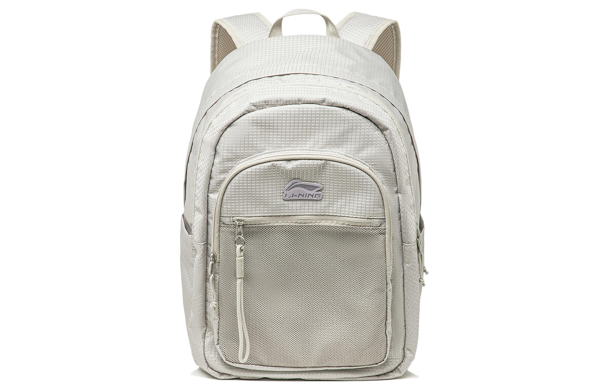 Рюкзак из полиэстера LiNing Sports Life Collection Regular унисекс рассветно-серый
Рюкзак из полиэстера LiNing Sports Life Collection Regular унисекс рассветно-серый