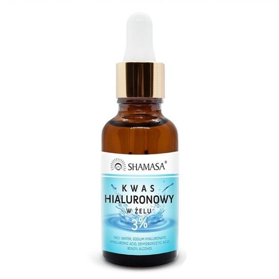 Шамаса, гель с гиалуроновой кислотой 3%, 30 мл, Shamasa
Шамаса, гель с гиалуроновой кислотой 3%, 30 мл, Shamasa