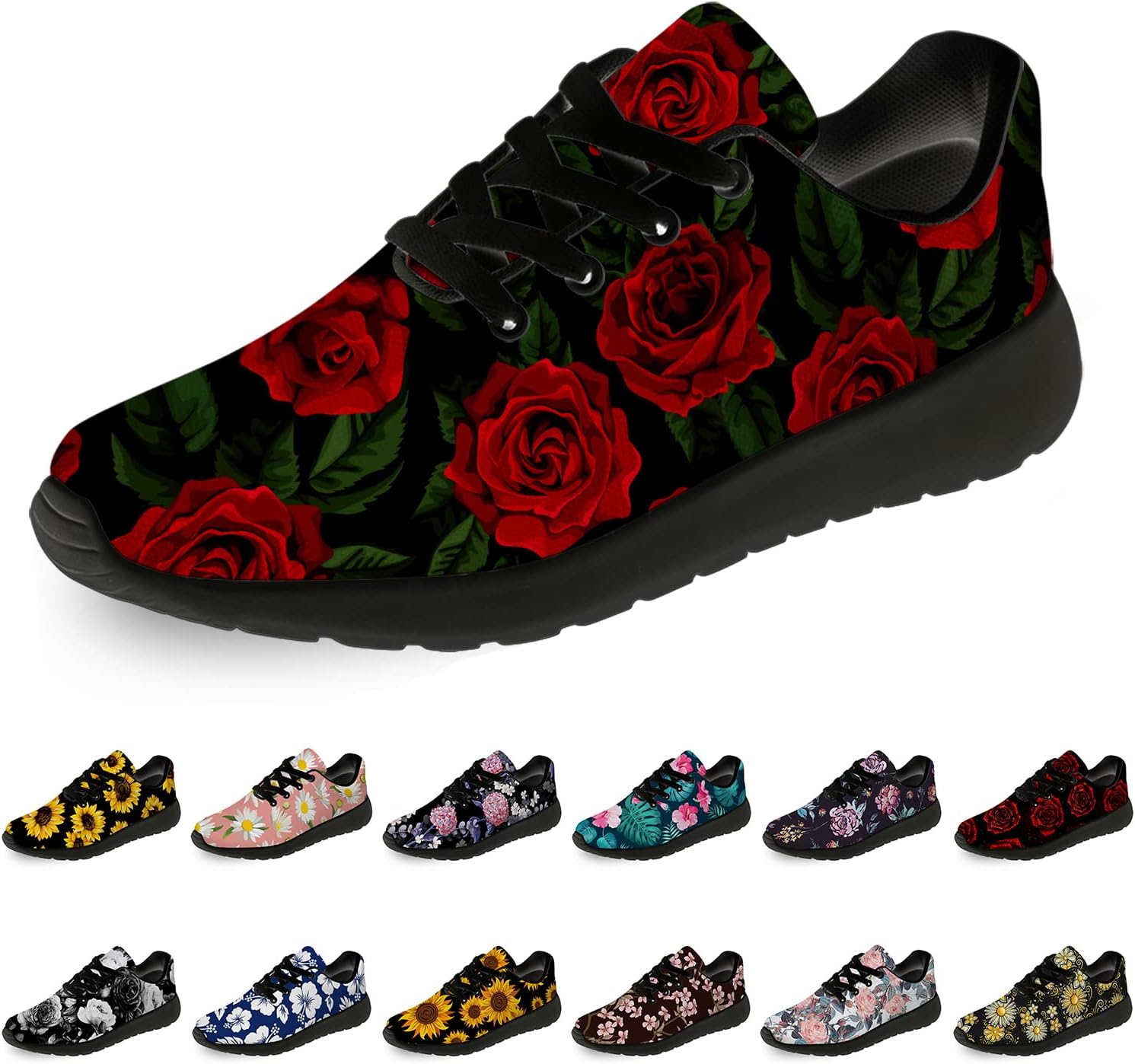 Цветочные кроссовки для женщин и мужчин, беговые кроссовки Horethy, 1098red
Цветочные кроссовки для женщин и мужчин, беговые кроссовки Horethy, 1098red