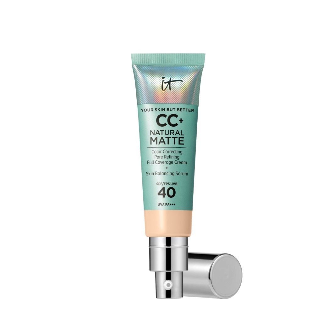 CC-крем your skin but better cc+ natural matte spf 40 It Cosmetics, fair, объем 32 мл
CC-крем your skin but better cc+ natural matte spf 40 It Cosmetics, fair, объем 32 мл