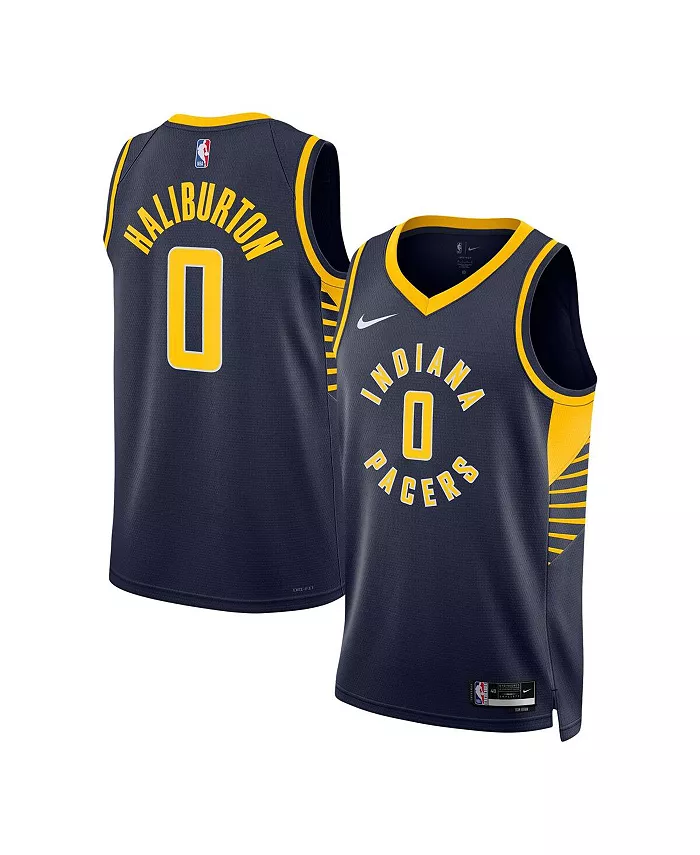 Мужская и женская футболка Tyrese Haliburton Navy Indiana Pacers Swingman - Icon Edition Nike
Мужская и женская футболка Tyrese Haliburton Navy Indiana Pacers Swingman - Icon Edition Nike