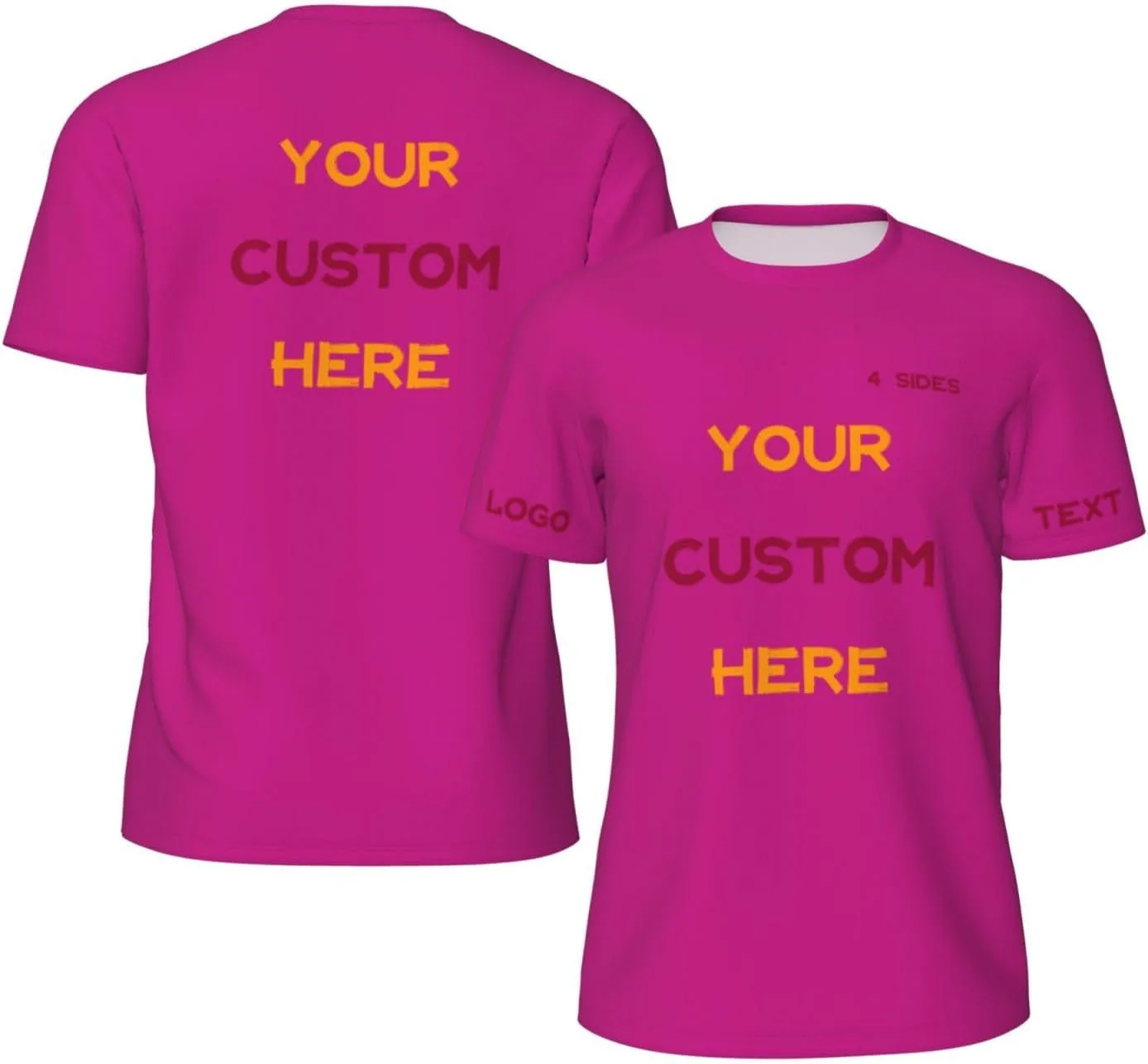 Футболка Custom с принтом на 4 сторонах
Футболка Custom с принтом на 4 сторонах