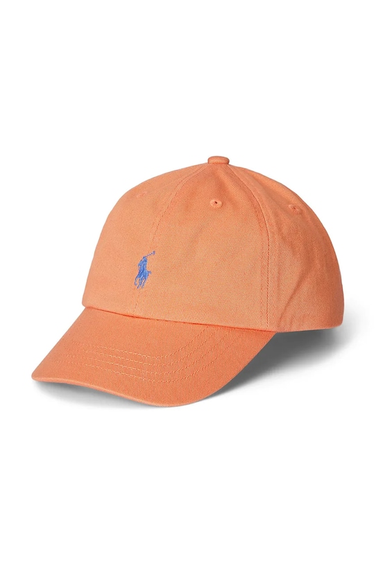 Детская хлопковая кепка с козырьком Polo Ralph Lauren, оранжевый
Детская хлопковая кепка с козырьком Polo Ralph Lauren, оранжевый