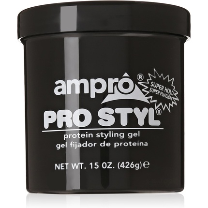 Pro Styl Protein Super Hold Стайлинг Гель 15 унций Ampro
Pro Styl Protein Super Hold Стайлинг Гель 15 унций Ampro