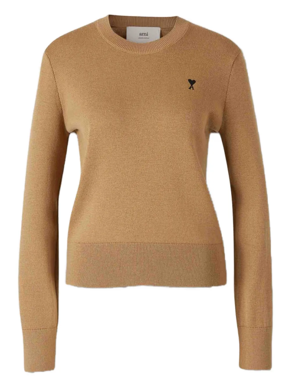Свитер с монограммой Ami de Coeur AMI Paris, коричневый
Свитер с монограммой Ami de Coeur AMI Paris, коричневый