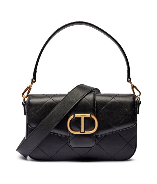 Сумка женская Twin-Set кожаная стеганая, черный
Сумка женская Twin-Set кожаная стеганая, черный