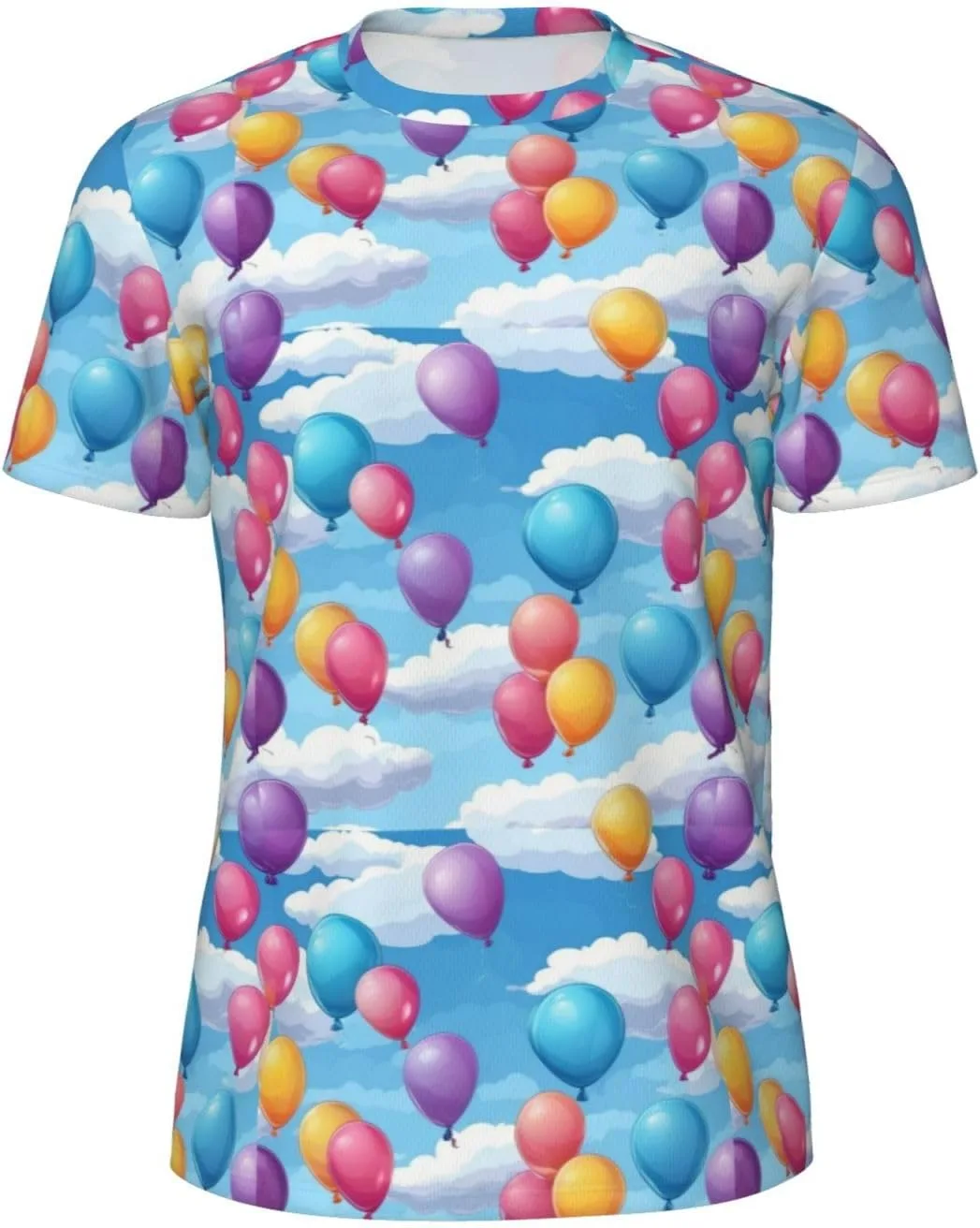 Футболка мужская с принтом Balloon Print, короткий рукав, дышащая CADREWY
Футболка мужская с принтом Balloon Print, короткий рукав, дышащая CADREWY