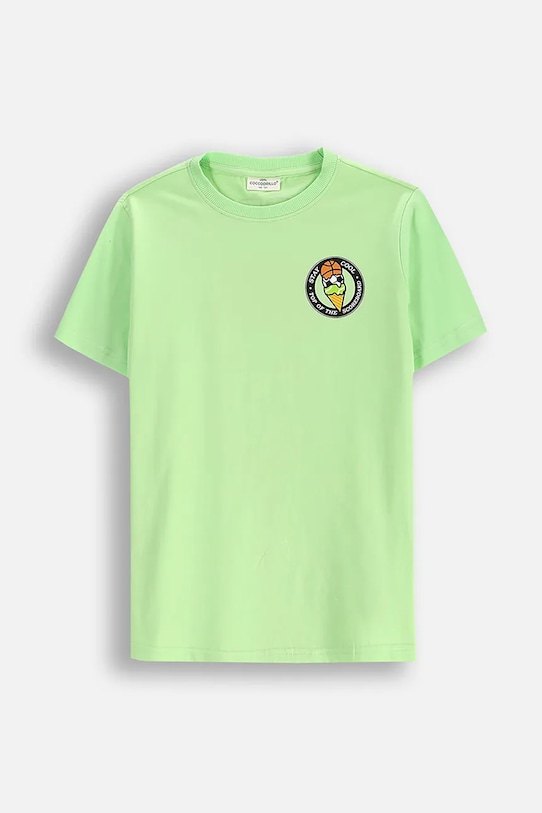 Детская хлопковая футболка Coccodrillo, зеленый
Детская хлопковая футболка Coccodrillo, зеленый