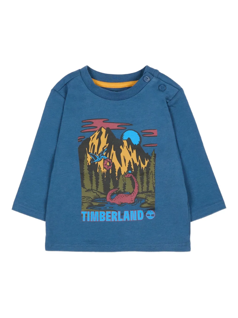 Футболка с длинными рукавами и графичным принтом Timberland Kids, синий
Футболка с длинными рукавами и графичным принтом Timberland Kids, синий