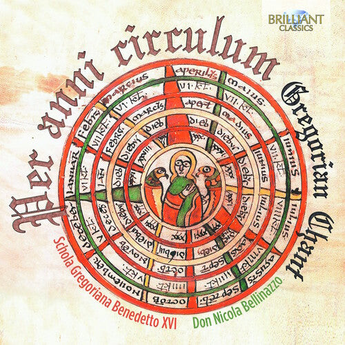 CD диск Schola Gregoriana Benedetto Xvi / Bellinazzo, Don: Gregorian Chant: Per Anni Circulum
CD диск Schola Gregoriana Benedetto Xvi / Bellinazzo, Don: Gregorian Chant: Per Anni Circulum