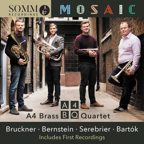 CD диск Bruckner / a4 Brass Quartet: Mosaic
CD диск Bruckner / a4 Brass Quartet: Mosaic