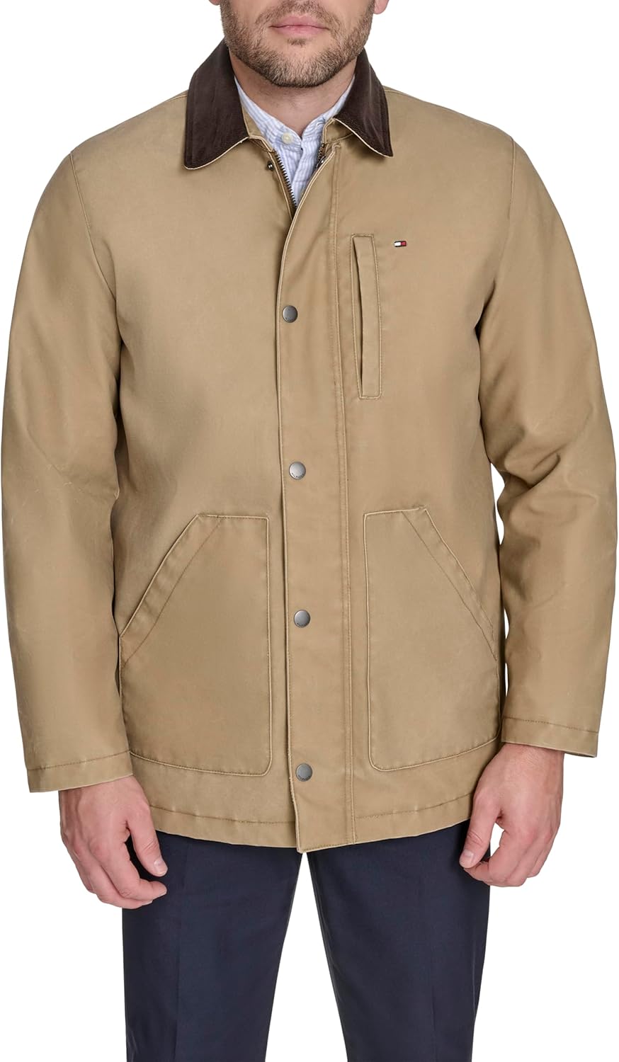 Мужская куртка Tommy Hilfiger Barn с вельветовым воротником, Khaki
Мужская куртка Tommy Hilfiger Barn с вельветовым воротником, Khaki