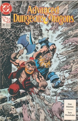 Advanced Dungeons and Dragons #31 July 1991 (DC Comics)
Advanced Dungeons and Dragons #31 July 1991 (DC Comics)