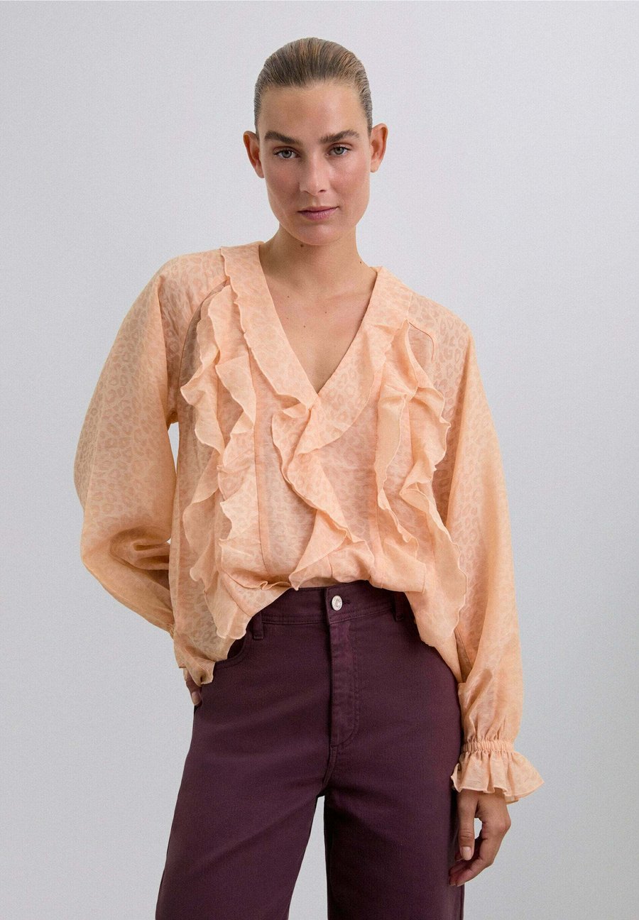 Блуза Scalpers LEOPARDFRILLS, Blush/Apricot
Блуза Scalpers LEOPARDFRILLS, Blush/Apricot