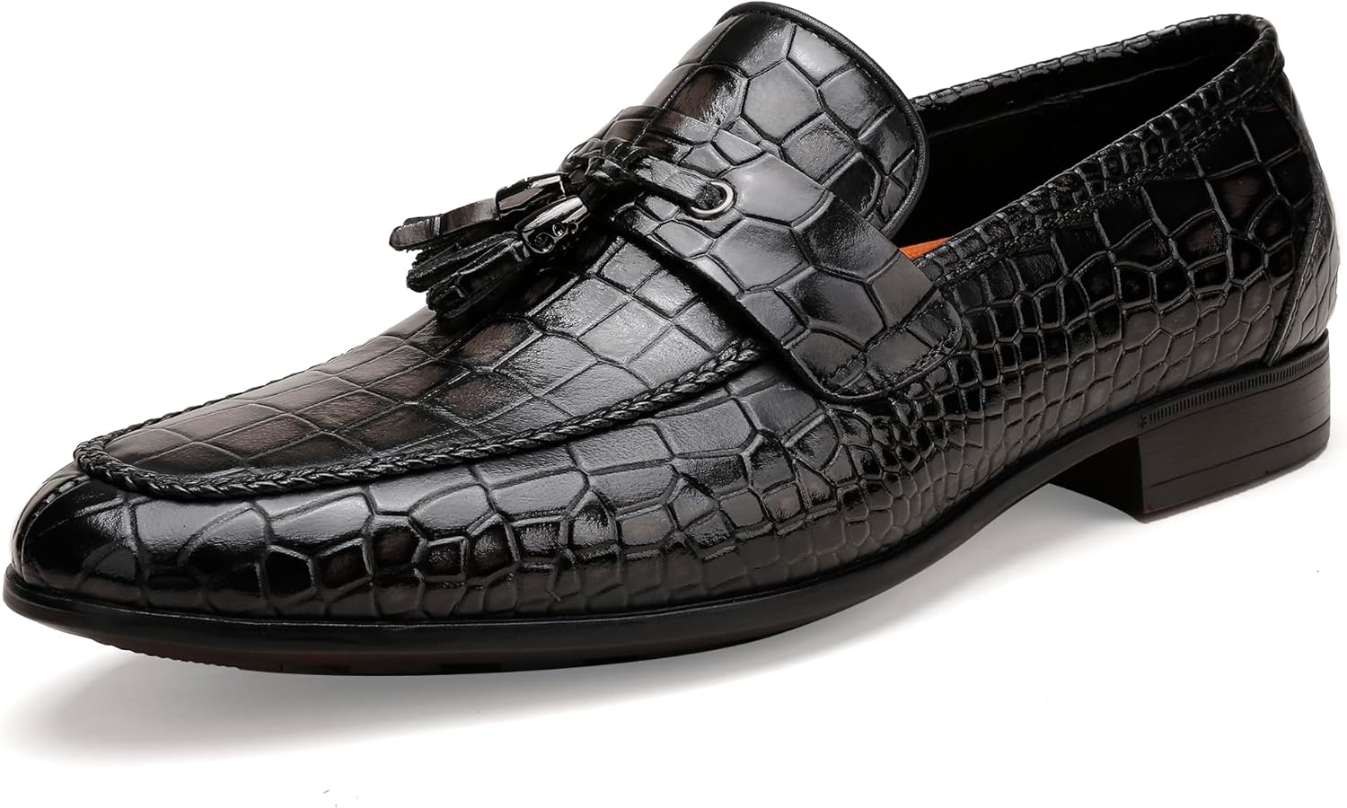 Мужские кожаные лоферы с кисточками, классические роскошные лоферы с гладким верхом и кисточками, черные Generic
Мужские кожаные лоферы с кисточками, классические роскошные лоферы с гладким верхом и кисточками, черные Generic