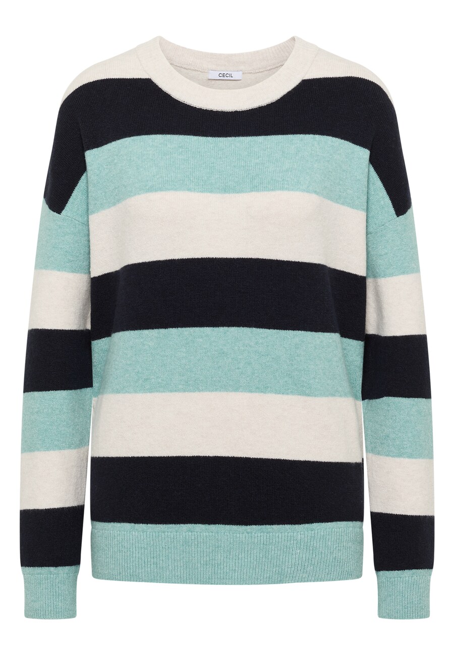 Свитер CECIL, аквамарин/темно-синий
Свитер CECIL, аквамарин/темно-синий