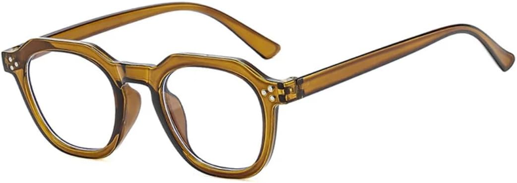 Классические винтажные солнцезащитные очки с маленькими заклепками для женщин и мужчин, защита от УФ-излучения UV400, для вождения, летние и дорожные очки VVTWSSW, Brown Clear
Классические винтажные солнцезащитные очки с маленькими заклепками для женщин и мужчин, защита от УФ-излучения UV400, для вождения, летние и дорожные очки VVTWSSW, Brown Clear