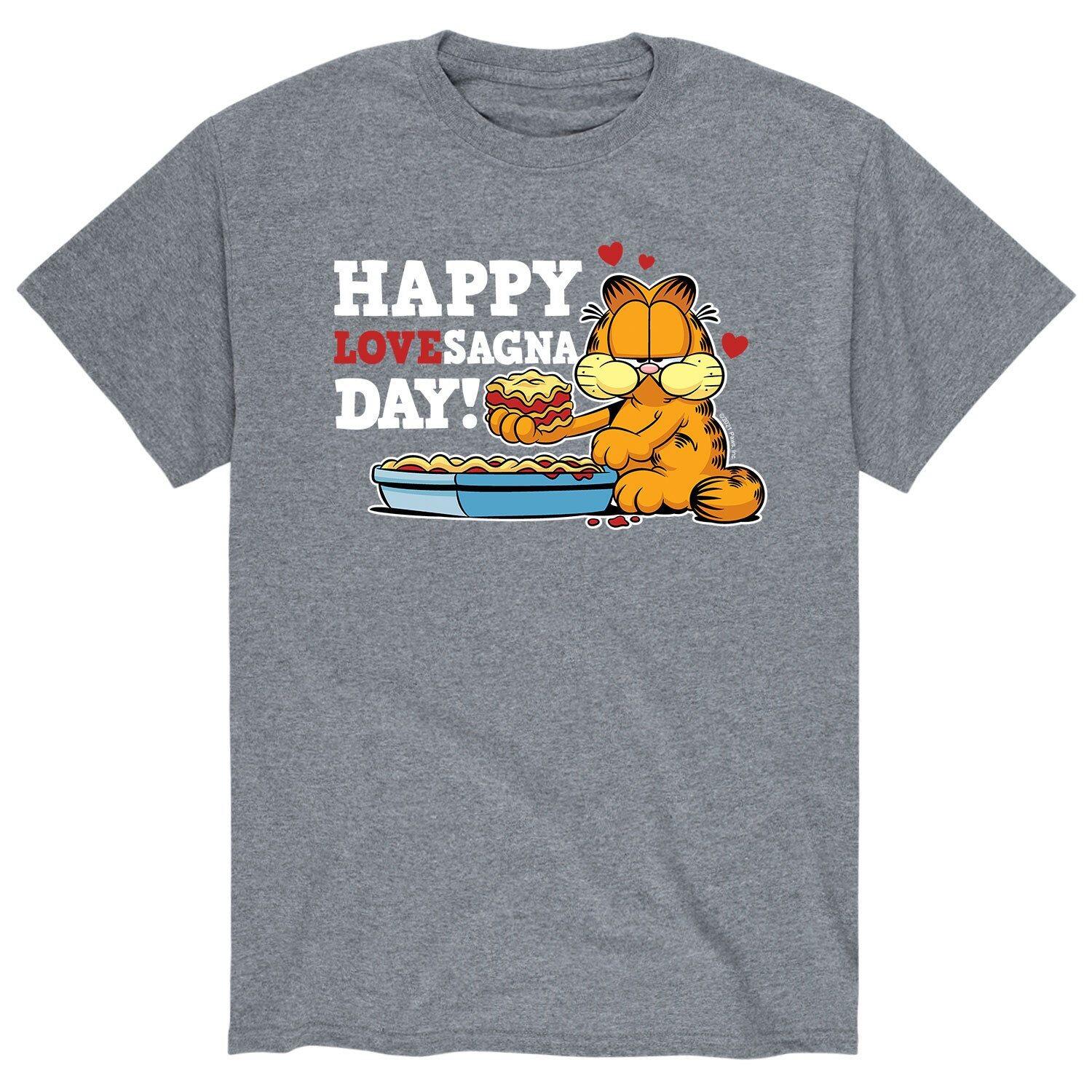 Мужская футболка Garfield Happy Lovesagna Day Licensed Character
Мужская футболка Garfield Happy Lovesagna Day Licensed Character