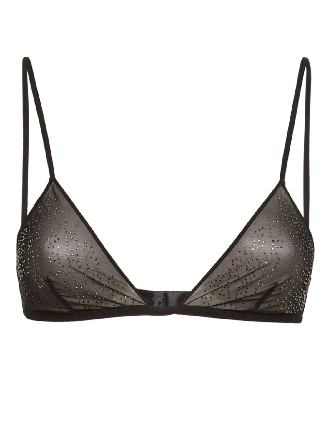 DSQUARED2 бюстгальтер с треугольными чашками и стразами, черный
DSQUARED2 бюстгальтер с треугольными чашками и стразами, черный