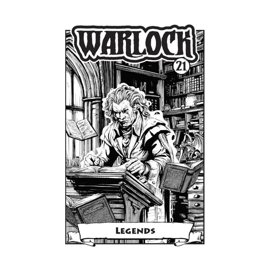 Warlock #21 - Legends, 5th Edition Dungeons & Dragons (Kobold Press), мягкая обложка
Warlock #21 - Legends, 5th Edition Dungeons & Dragons (Kobold Press), мягкая обложка