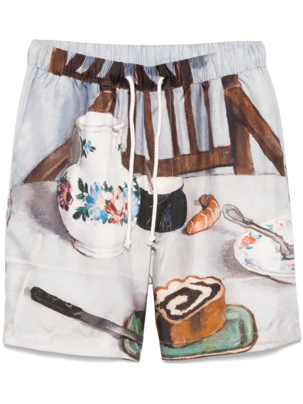 Nanushka шелковые шорты, серый
Nanushka шелковые шорты, серый