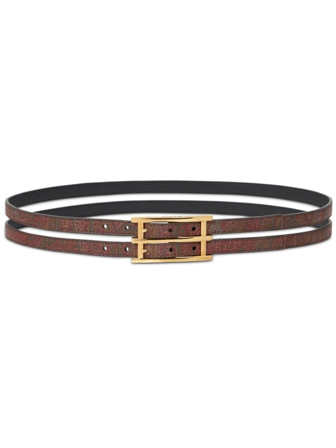 ETRO двусторонний кожаный ремень, черный
ETRO двусторонний кожаный ремень, черный