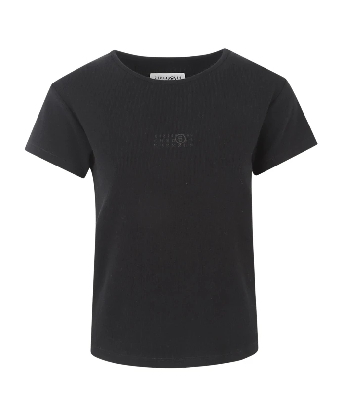 Футболка из смесовой шерсти Mm6 Maison Margiela, черный
Футболка из смесовой шерсти Mm6 Maison Margiela, черный