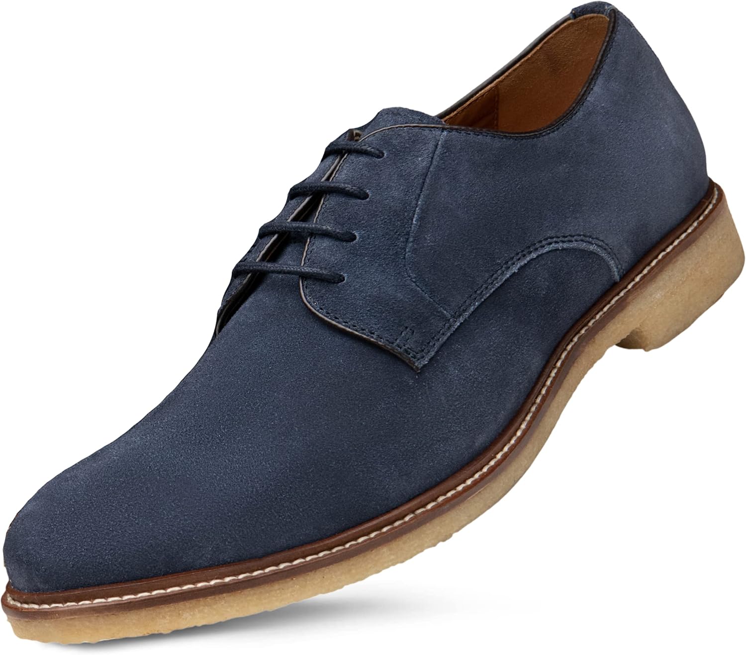 Мужские туфли на шнуровке Dunross Sons премиум-класса с дышащей натуральной кожаной подкладкой и прочной противоскользящей резиновой подошвой Dunross & Sons, Ellis Navy
Мужские туфли на шнуровке Dunross Sons премиум-класса с дышащей натуральной кожаной подкладкой и прочной противоскользящей резиновой подошвой Dunross & Sons, Ellis Navy