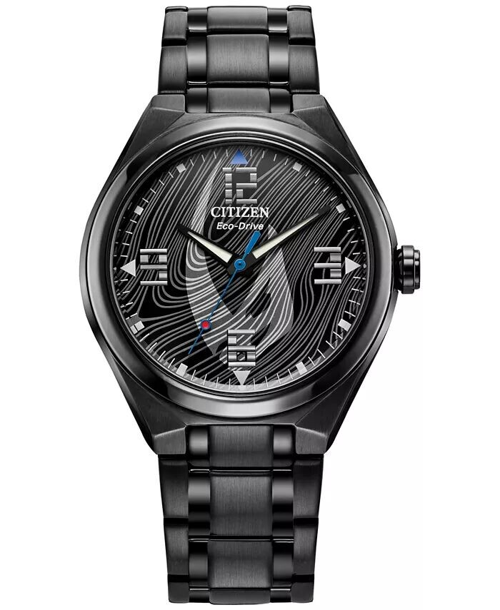 Мужские часы Eco-Drive со звездными войнами Mandalorian, черные часы с браслетом из нержавеющей стали, 42 мм Citizen
Мужские часы Eco-Drive со звездными войнами Mandalorian, черные часы с браслетом из нержавеющей стали, 42 мм Citizen