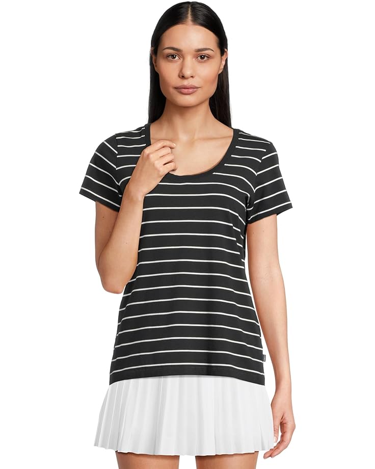 Футболка L.L.Bean Soft Stretch Supima Tee Scoopneck Short-Sleeve Stripe, цвет Dark Black/White
Футболка L.L.Bean Soft Stretch Supima Tee Scoopneck Short-Sleeve Stripe, цвет Dark Black/White