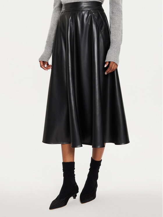 Юбка из искусственной кожи стандартного кроя Marella, черный
Юбка из искусственной кожи стандартного кроя Marella, черный
