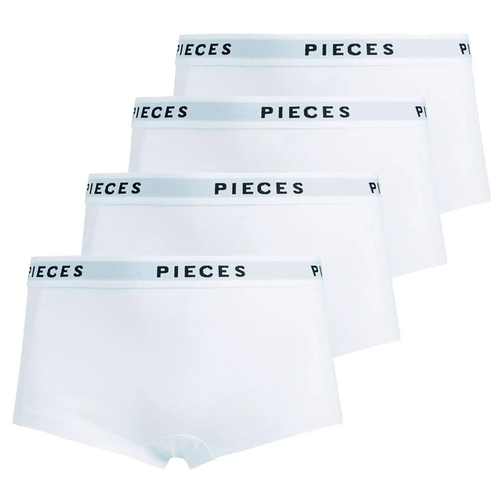 Трусы-боксеры Pieces Logo 4 units, белый
Трусы-боксеры Pieces Logo 4 units, белый