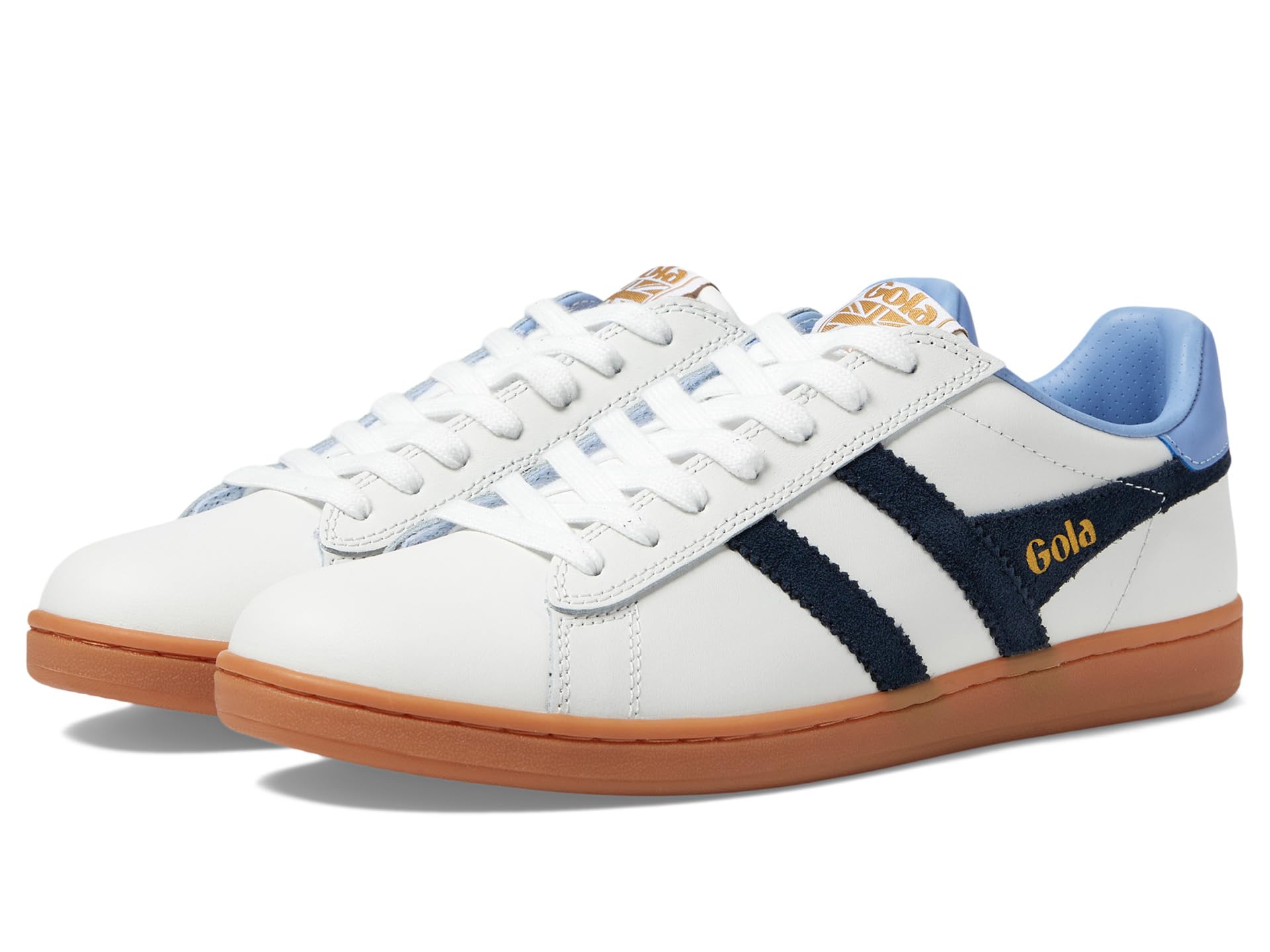 Кроссовки Gola Equipe Ii Leather, White/Navy/Vista Blue
Кроссовки Gola Equipe Ii Leather, White/Navy/Vista Blue
